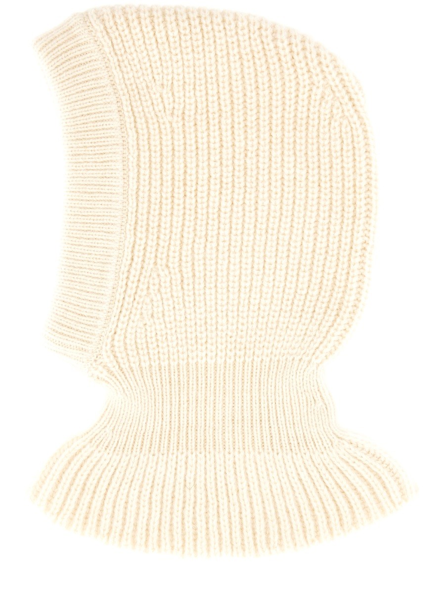 WOOL AND ALPACA BLEND HOOD