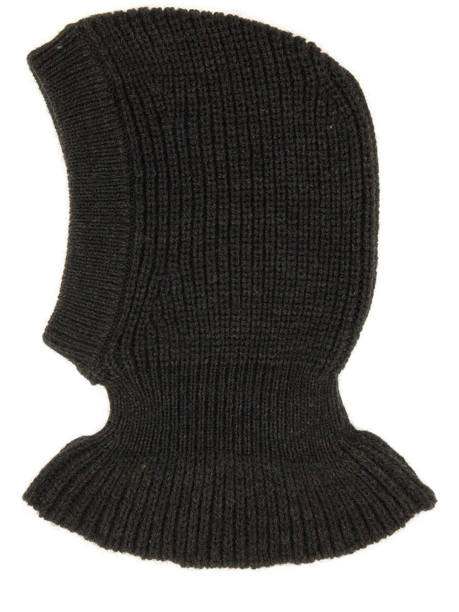 WOOL AND ALPACA BLEND HOOD