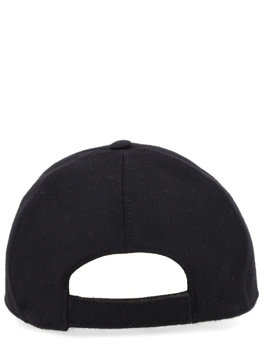 WOOL AND CASHMERE BASEBALL HAT