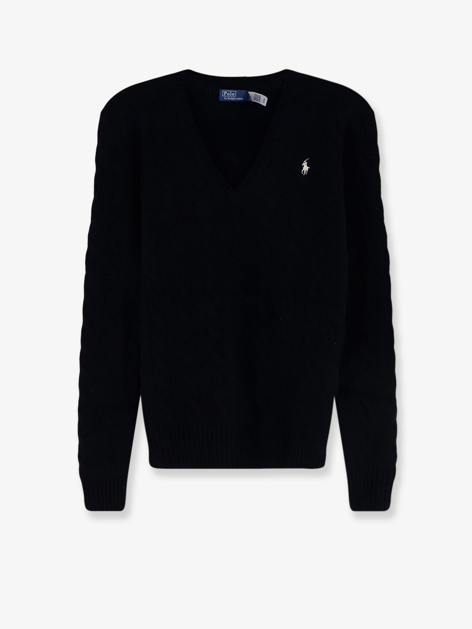 Polo Ralph Lauren - Wool and cashmere blend sweater with embroidered logo on the front