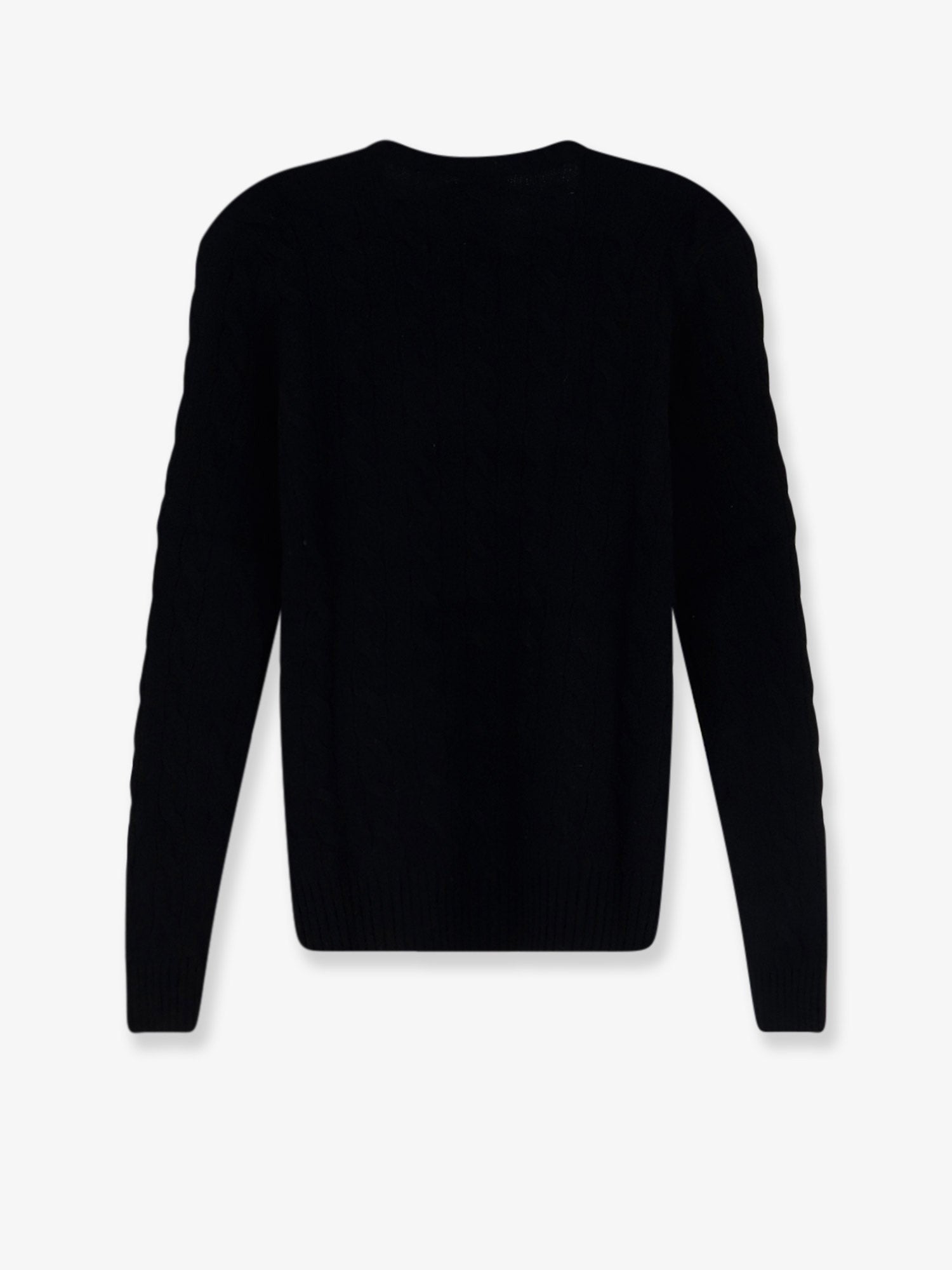 Polo Ralph Lauren - Wool and cashmere blend sweater with embroidered logo on the front