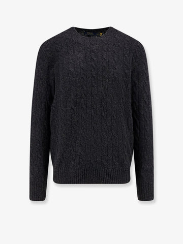 Wool and cashmere cable knit sweater