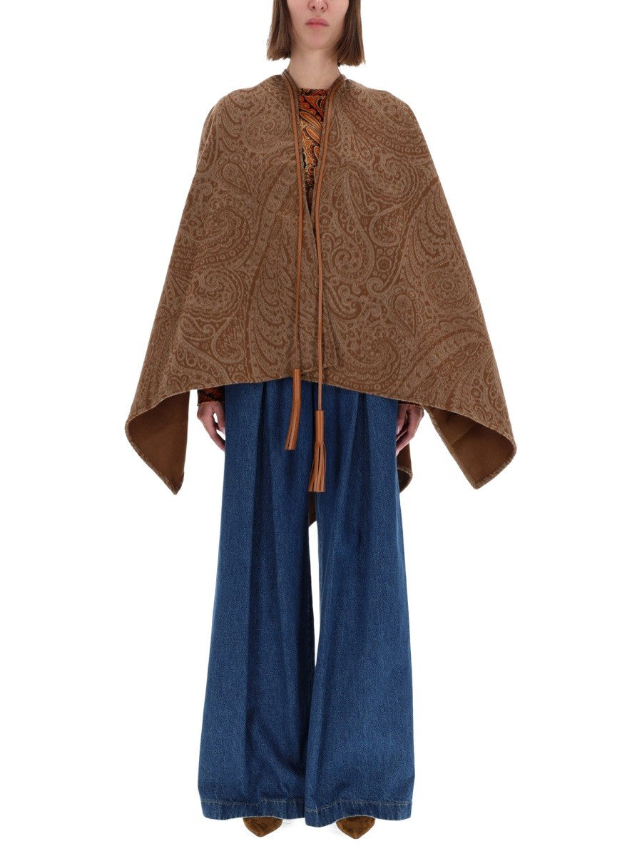 WOOL AND CASHMERE CAPE