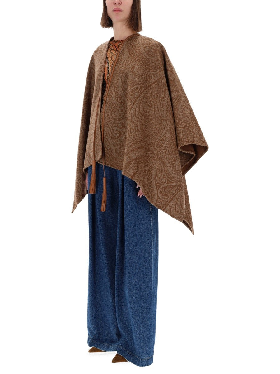 WOOL AND CASHMERE CAPE