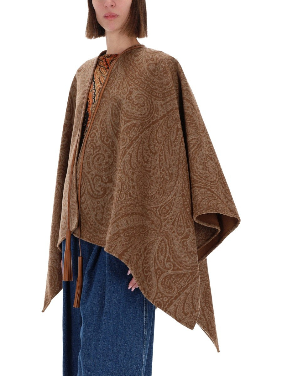 WOOL AND CASHMERE CAPE