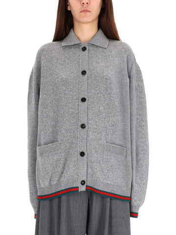 WOOL AND CASHMERE CARDIGAN