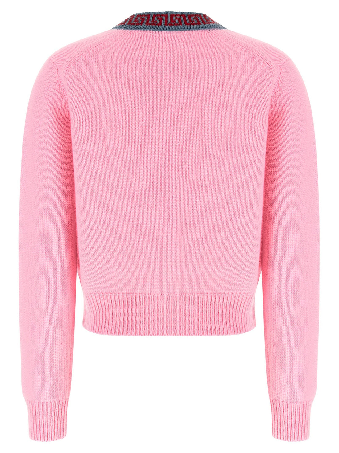 Versace - Wool and cashmere cardigan Pink
