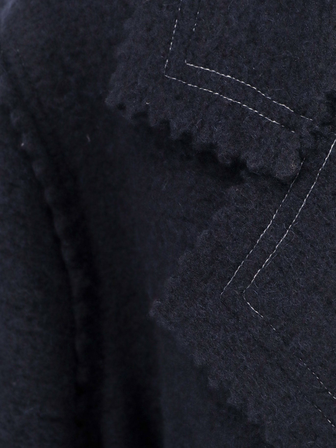 Wool and cashmere coat