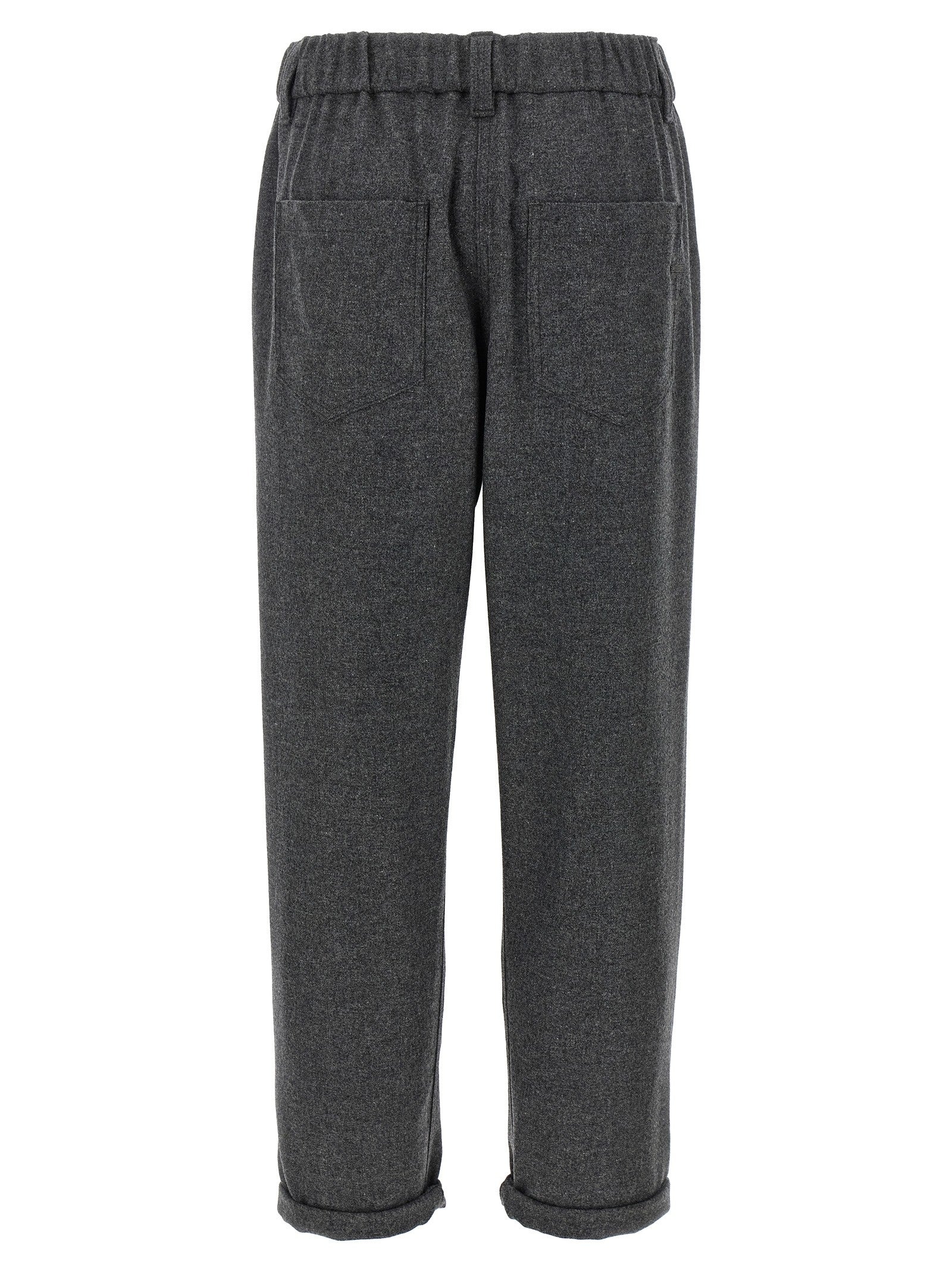 Brunello Cucinelli - Wool and cashmere pants
