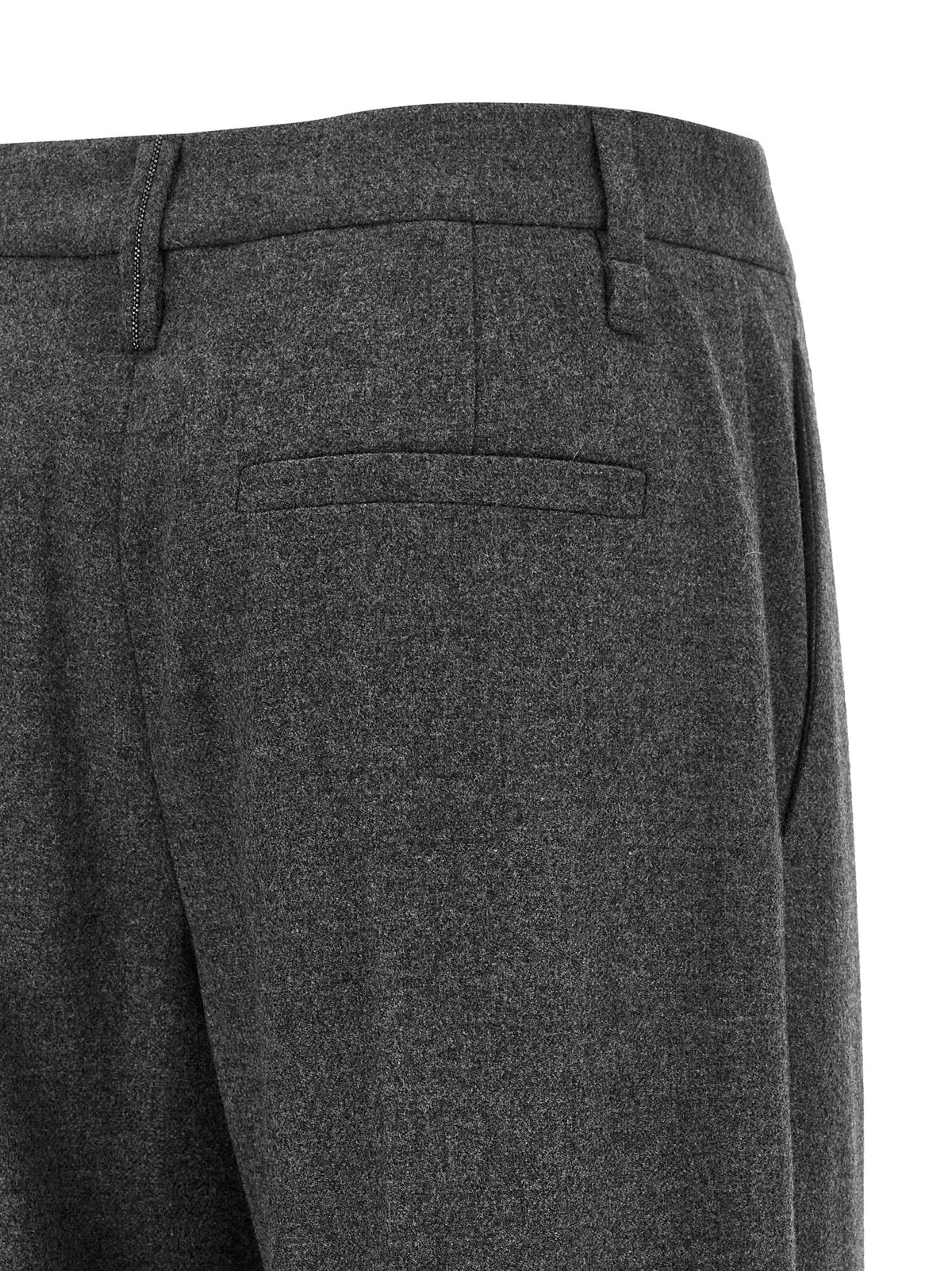 Brunello Cucinelli - Wool and cashmere pants