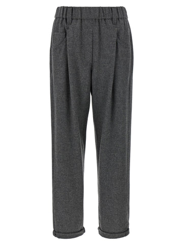 Brunello Cucinelli - Wool and cashmere pants