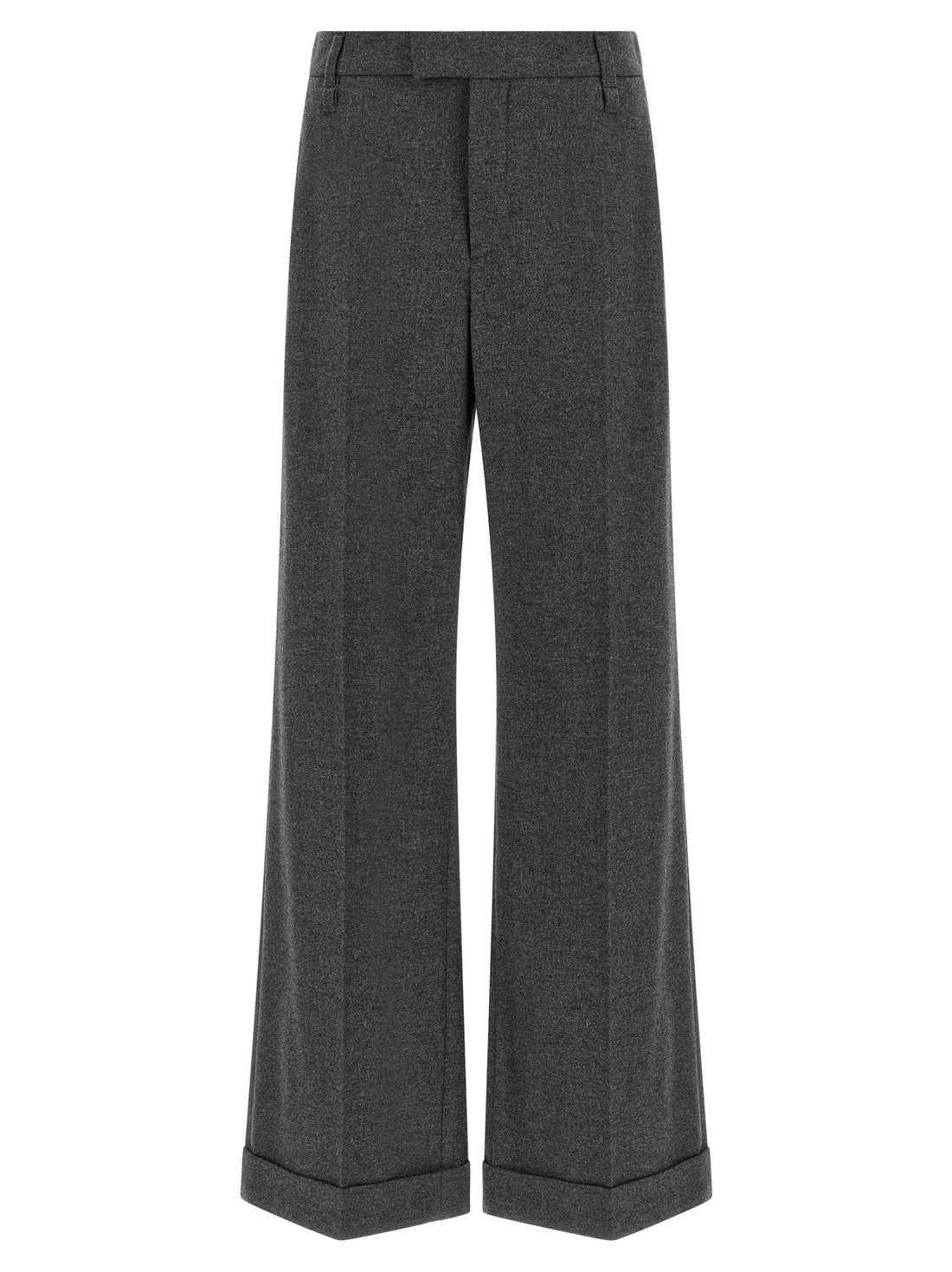 Brunello Cucinelli - Wool and cashmere pants gray