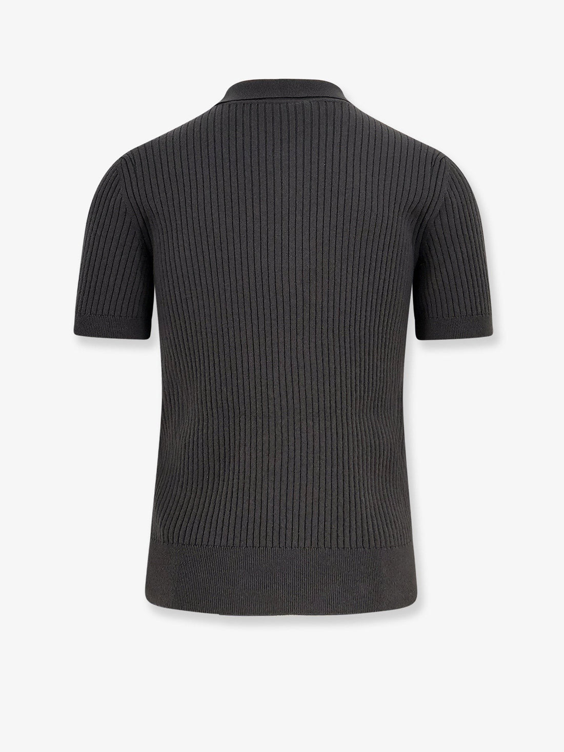 Wool and cashmere polo shirt