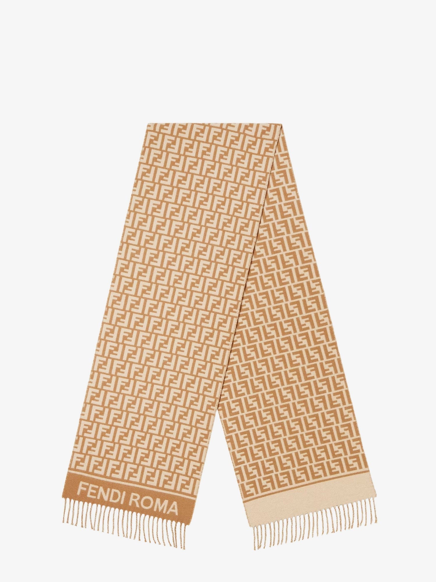 Wool and cashmere scarf