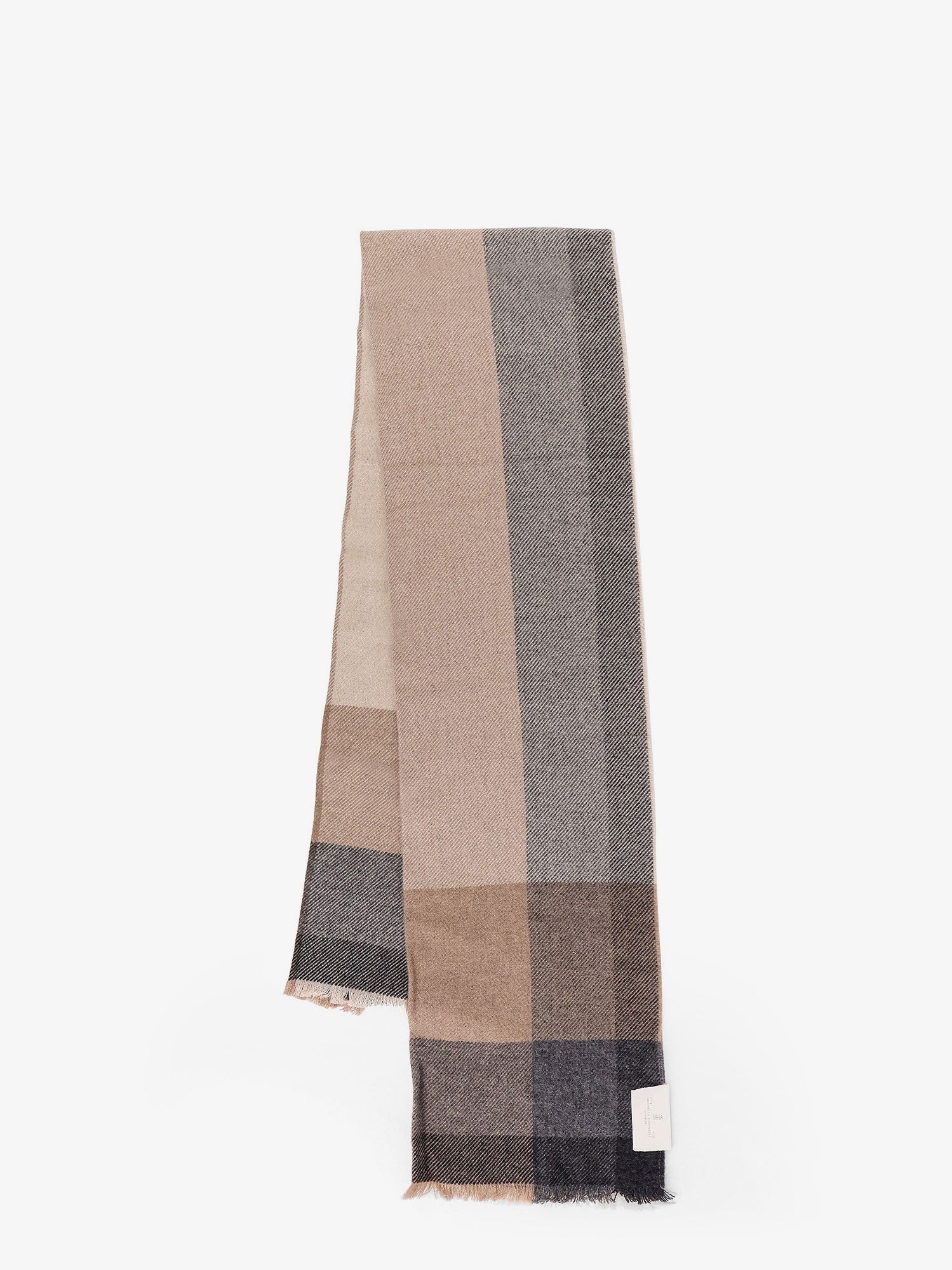 Wool and cashmere scarf