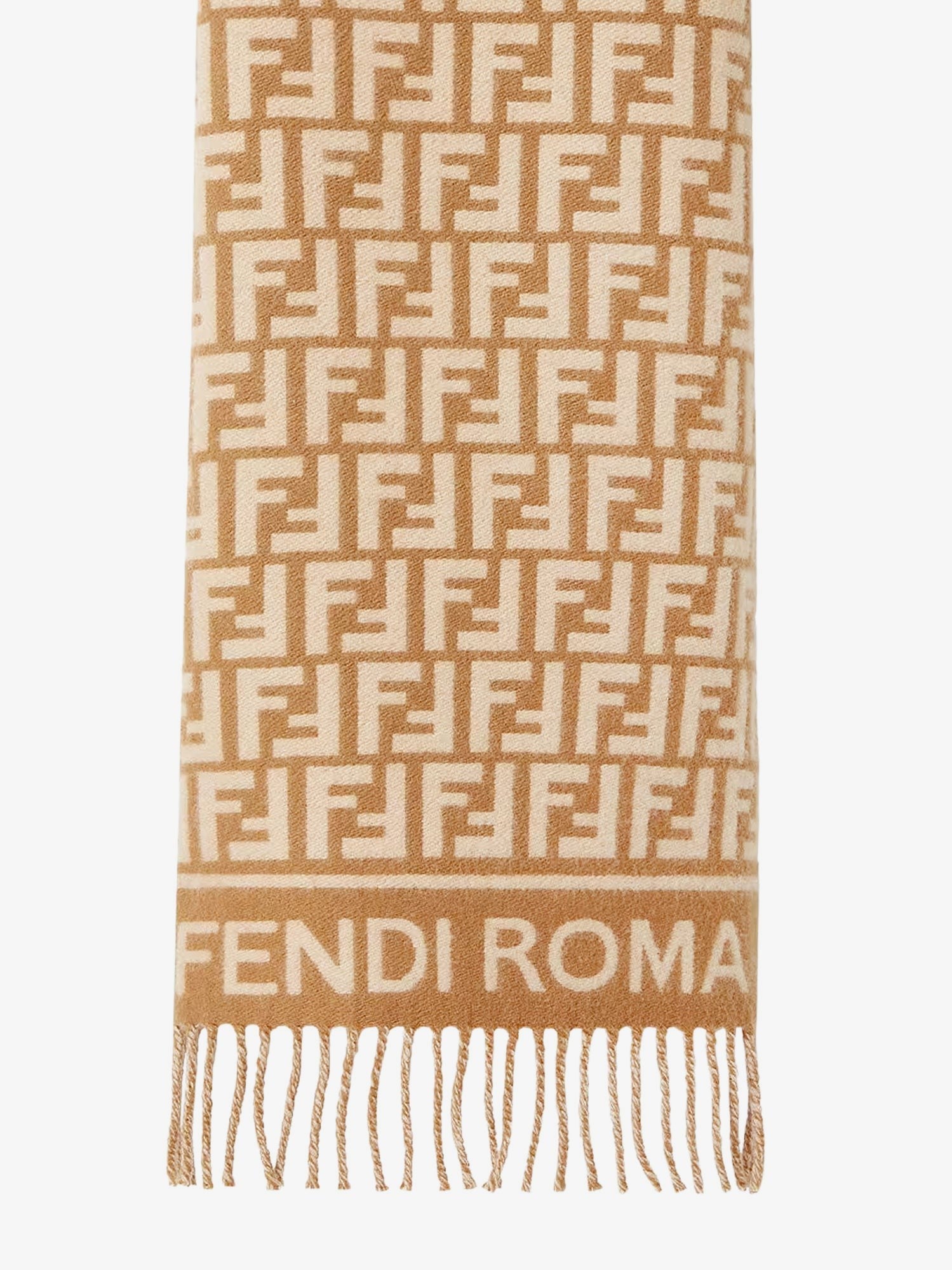 Wool and cashmere scarf