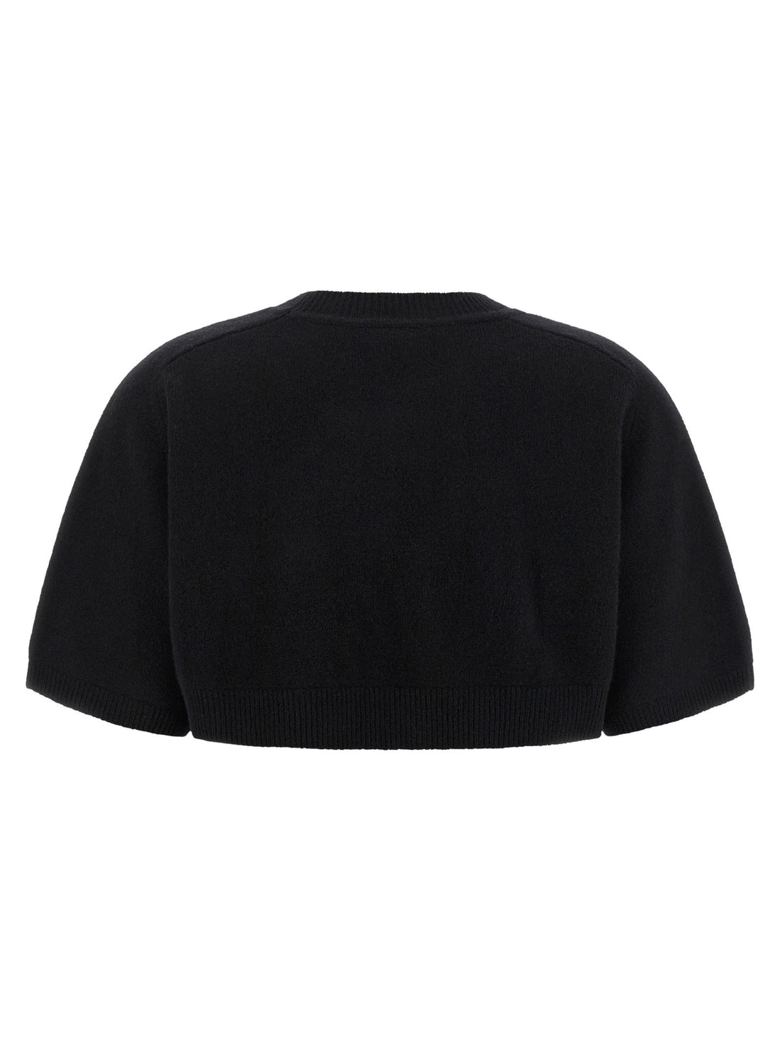 Elisabetta Franchi - Wool and cashmere top Black