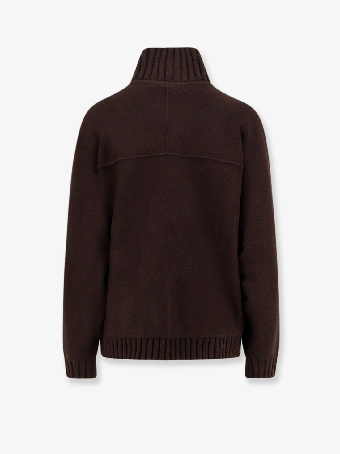 Wool and cashmere turtleneck sweater