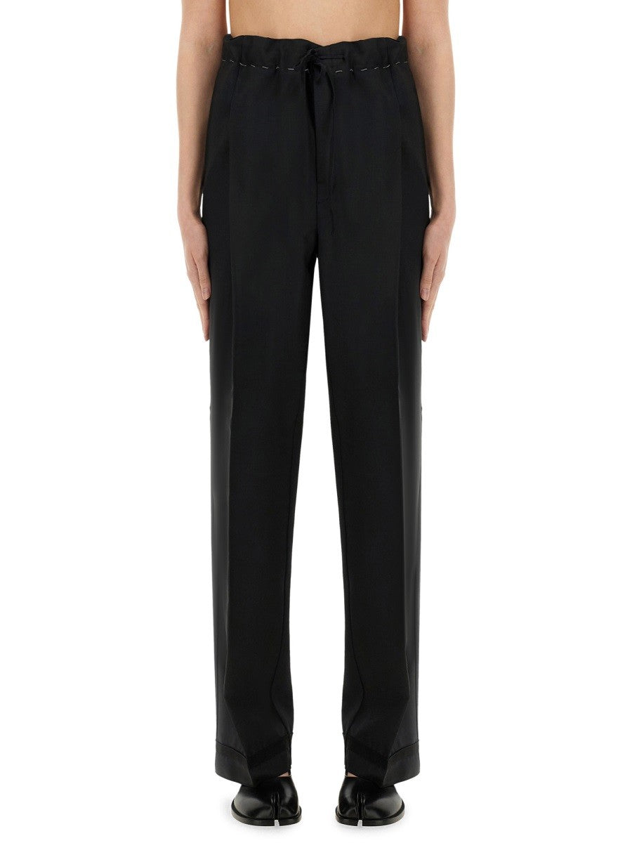 Maison Margiela - WOOL AND MOHAIR PANTS wool-and-mohair-pants_54936426-6fce-47b3-9676-d6625cab9b80