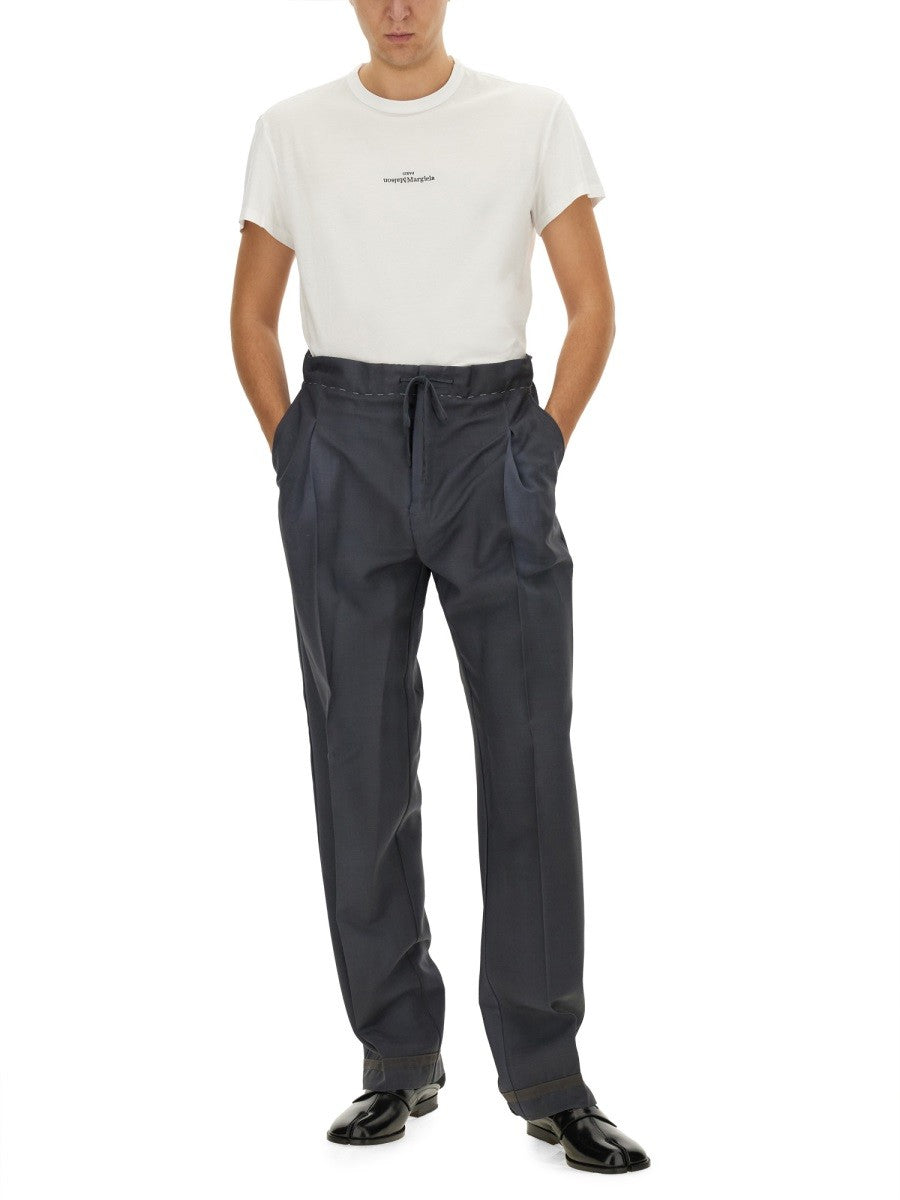 WOOL AND MOHAIR PANTS Unisex