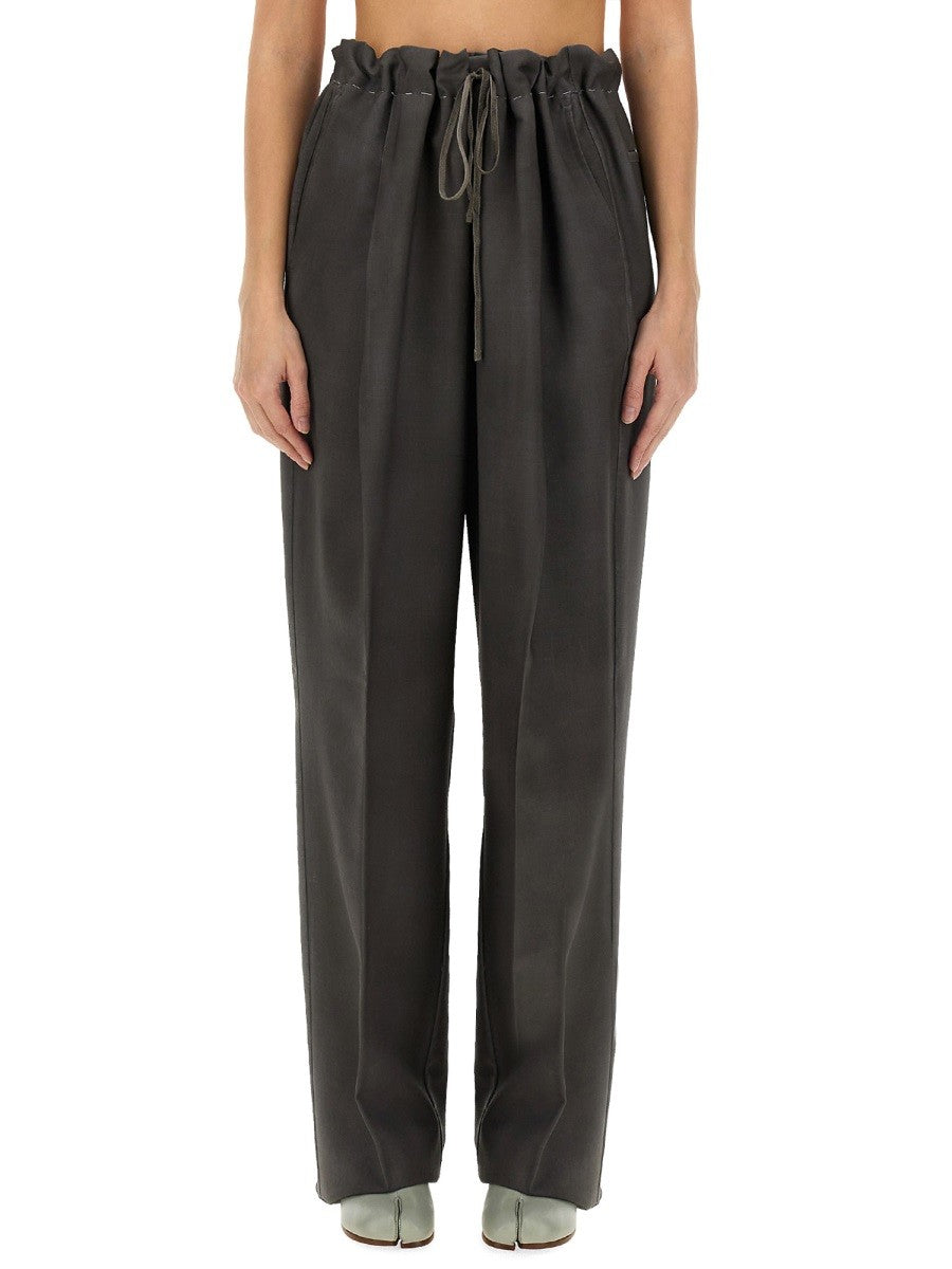 Maison Margiela - WOOL AND MOHAIR PANTS Unisex wool-and-mohair-pants_889ba928-17b1-4009-be47-570de614d084