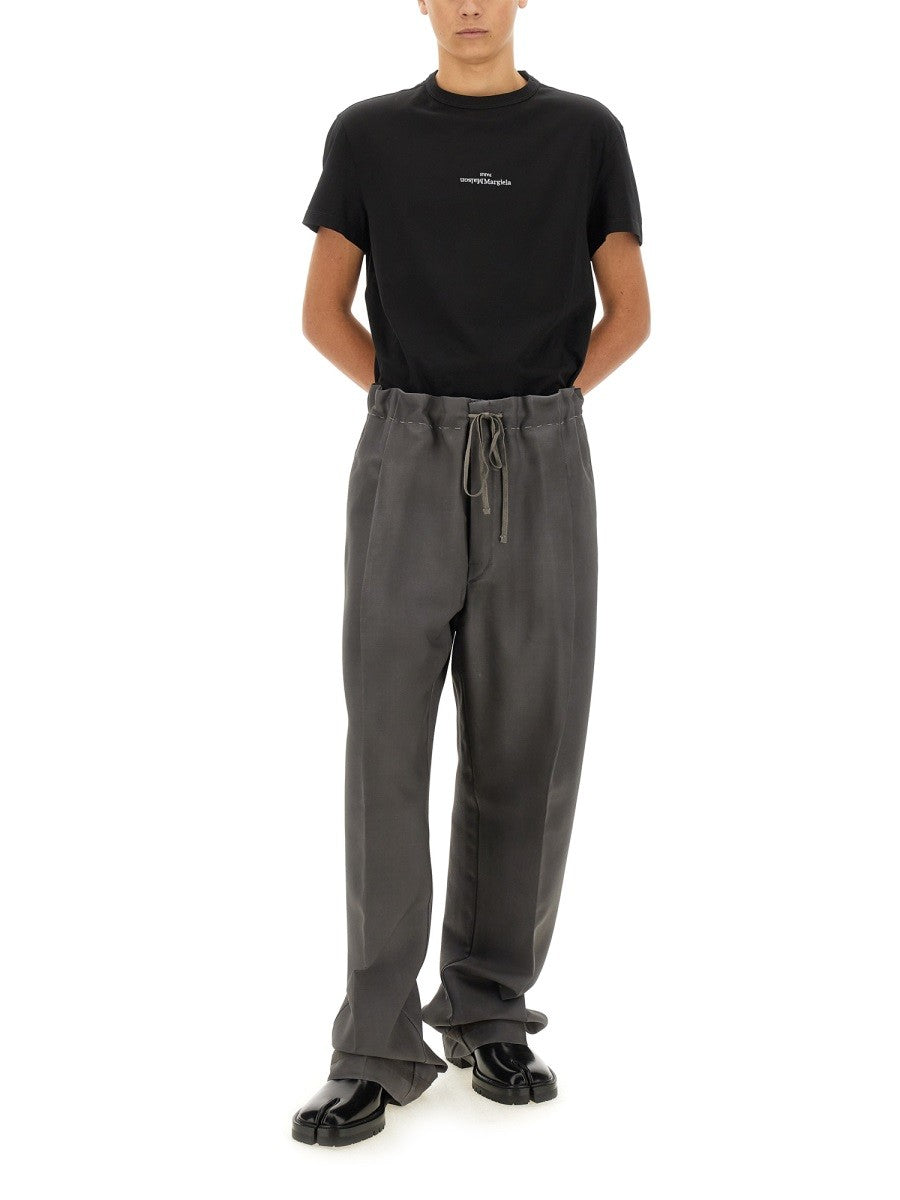 WOOL AND MOHAIR PANTS Unisex