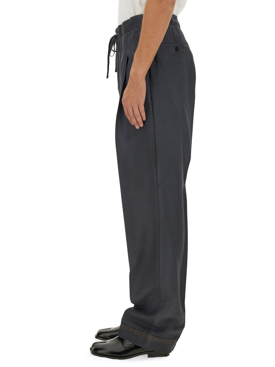 WOOL AND MOHAIR PANTS Unisex