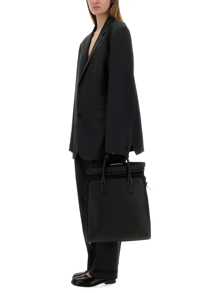 WOOL AND MOHAIR PANTS