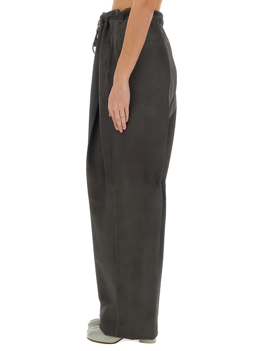 WOOL AND MOHAIR PANTS Unisex