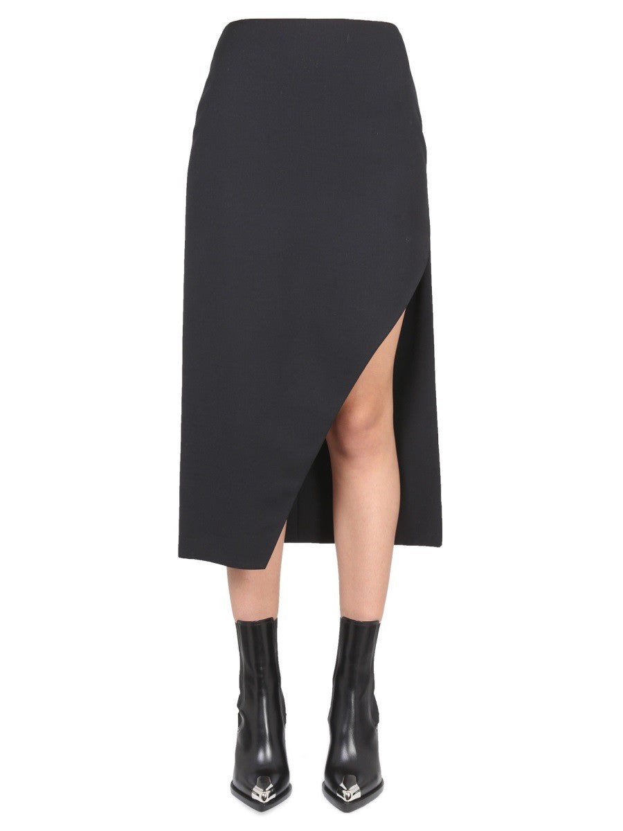 Alexander Mcqueen Alexander Mcqueen - WOOL AND MOHAIR SKIRT