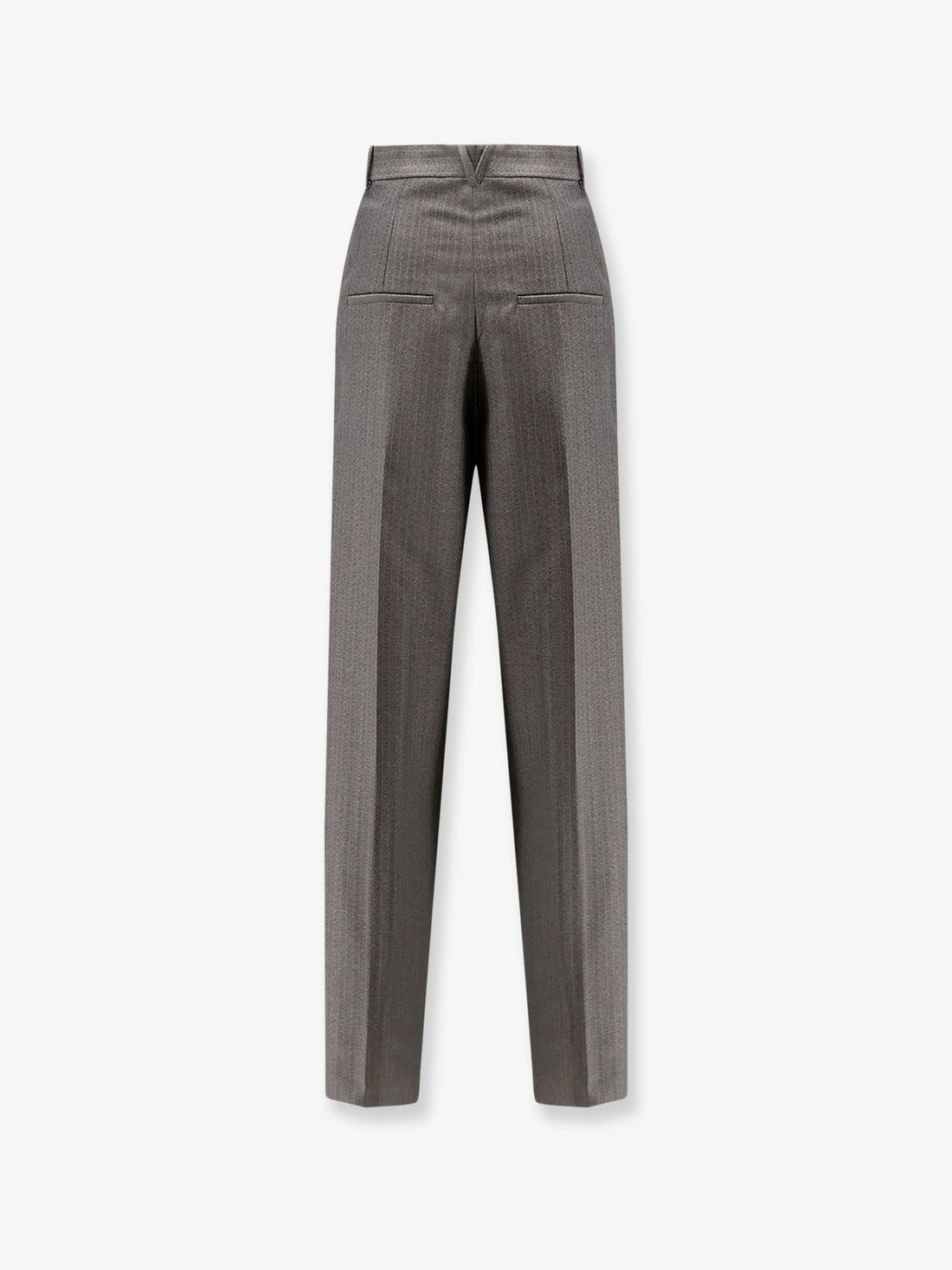 Bottega Veneta - Wool and mohair trousers DESERT GREY MELANGE