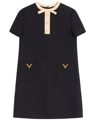 Valentino - WOOL AND SILK MINI DRESS wool-and-silk-mini-dress_12e92eda-a446-47a4-9891-99de531cc06d