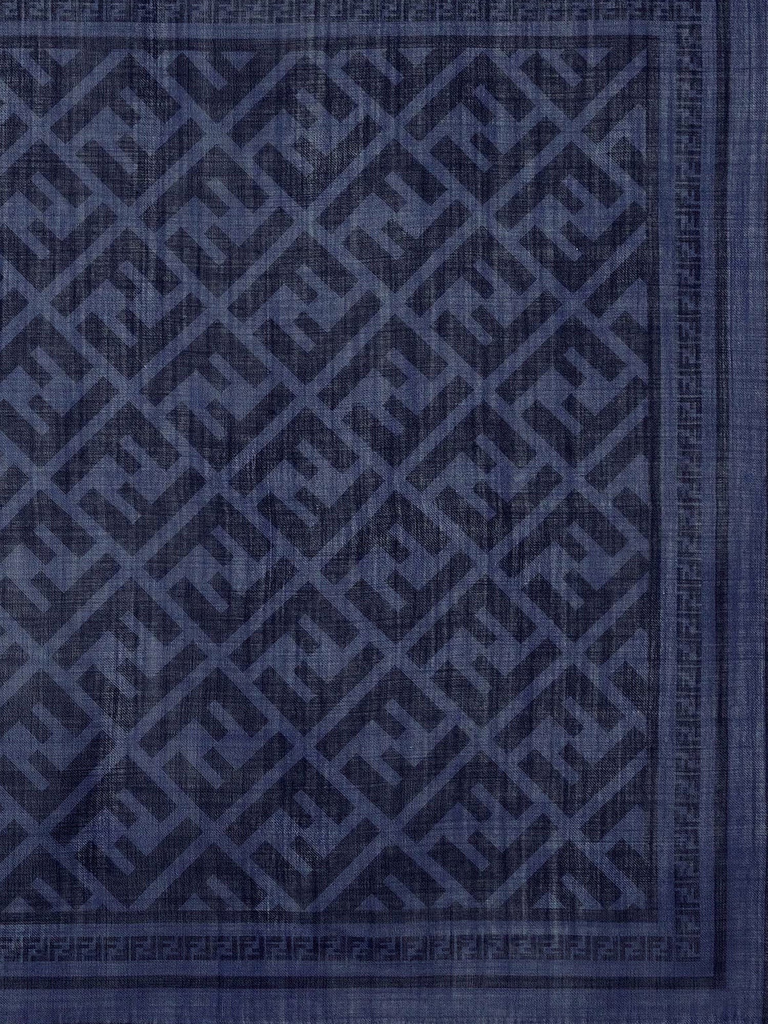 Fendi - Wool and silk scarf