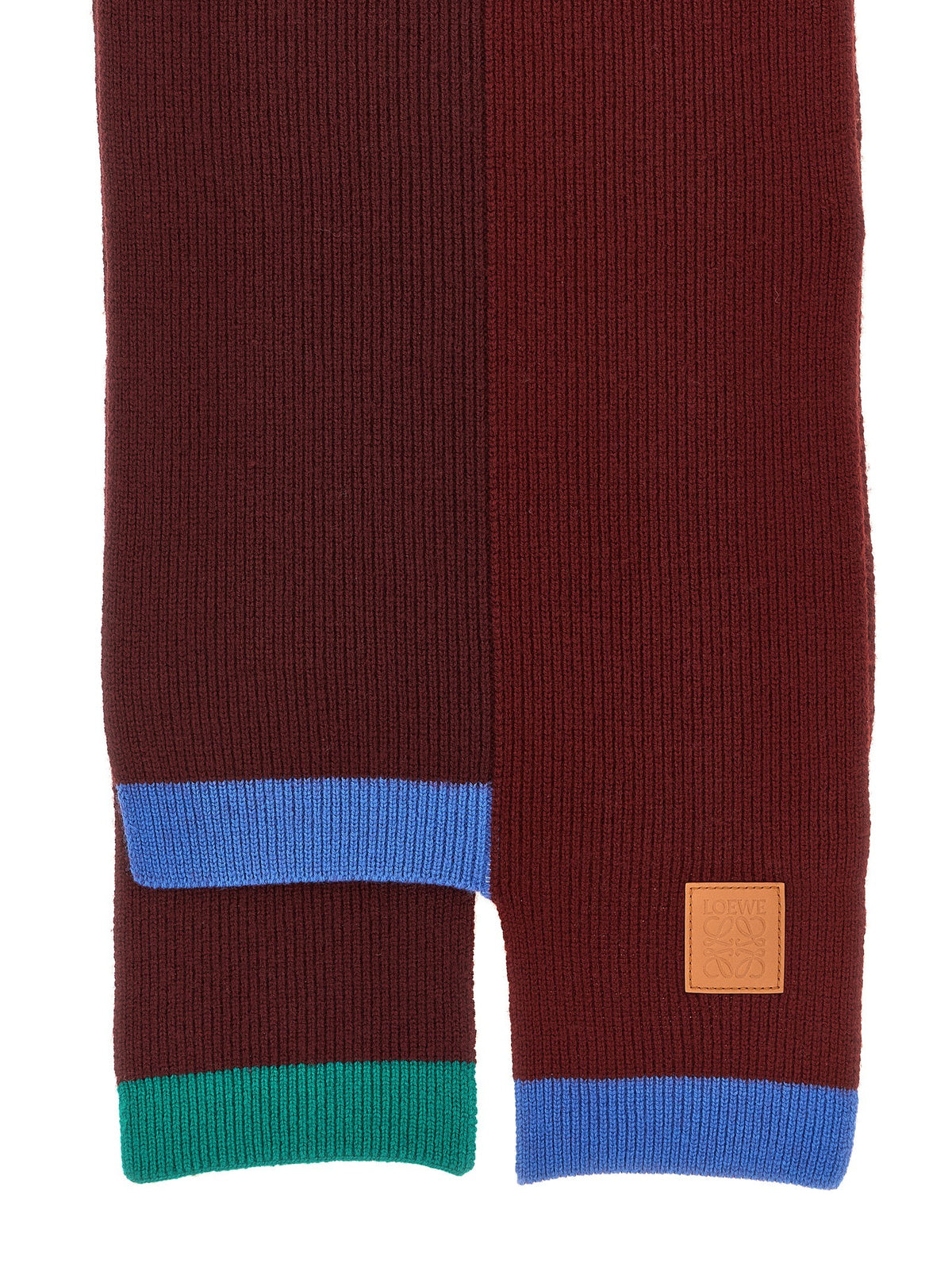 LOEWE - Wool asymmetrical scarf