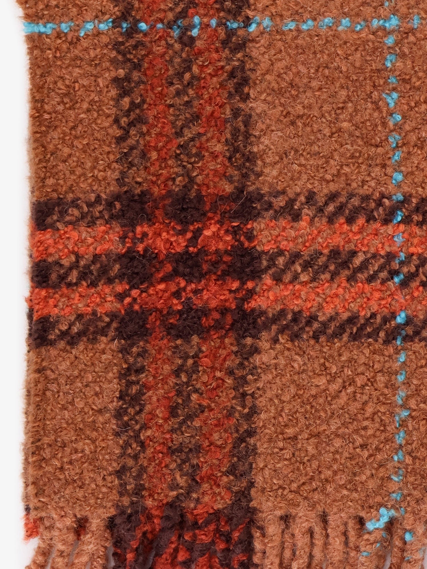 Burberry Burberry - Wool blend and alpaca bouclé scarf