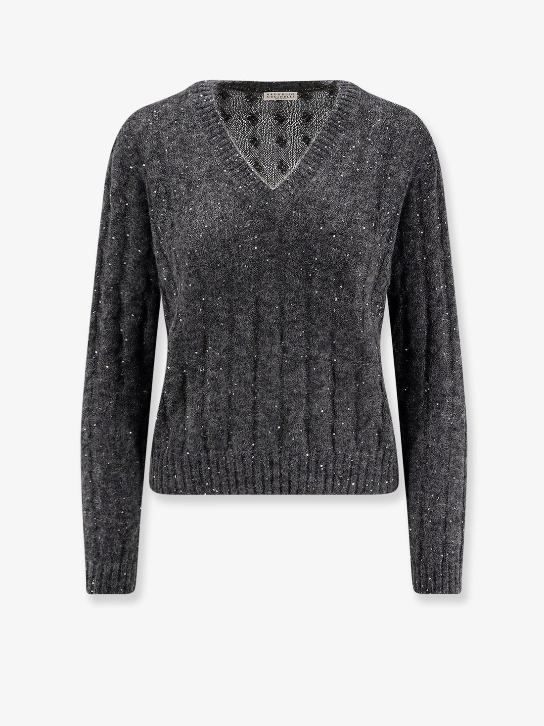 Brunello Cucinelli - Wool blend sweater with all-over sequins wool-blend-sweater-with-all-over-sequins_8cd691fa-8aba-472d-837b-da09af103cbf