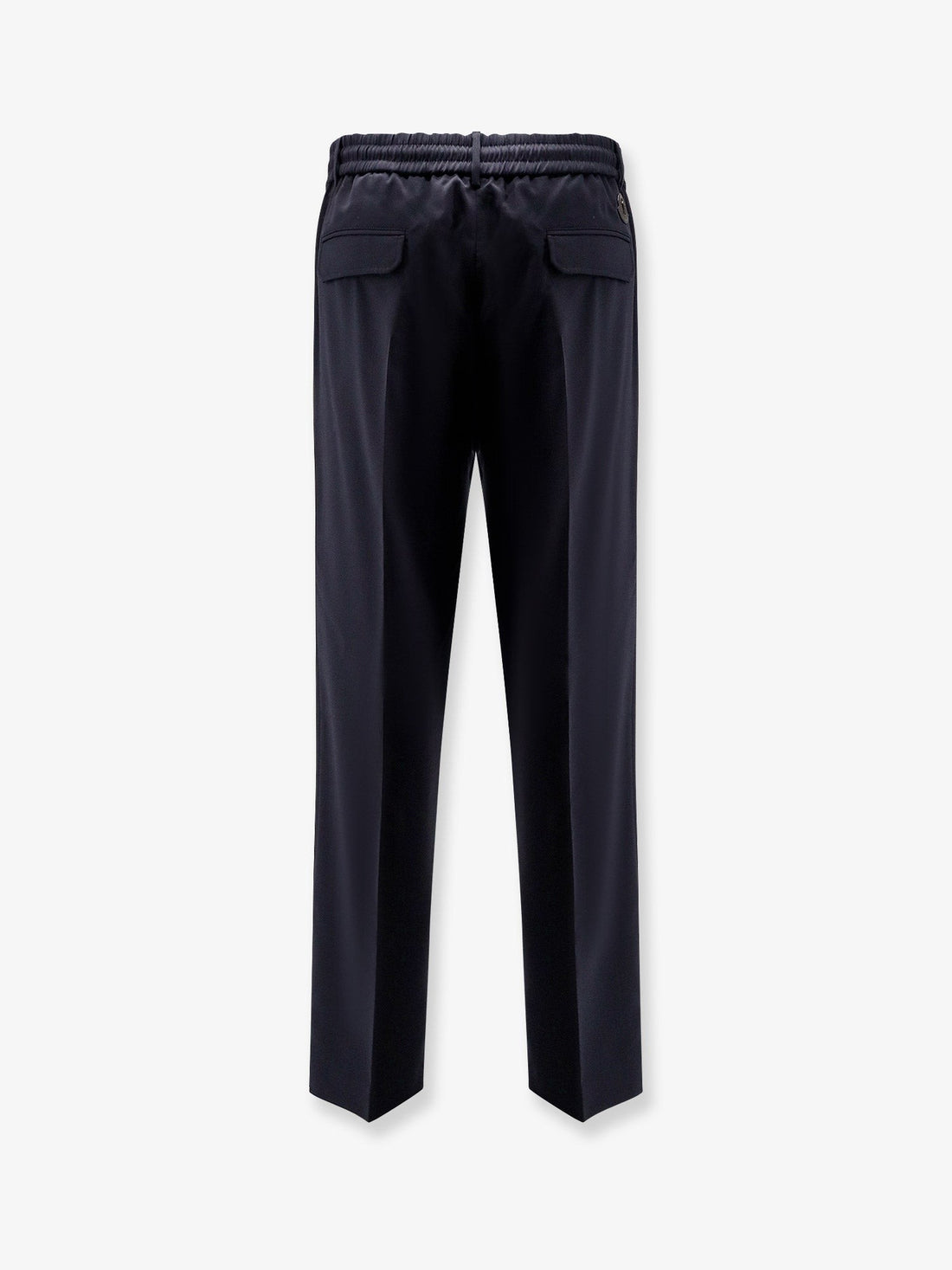 Wool blend trousers