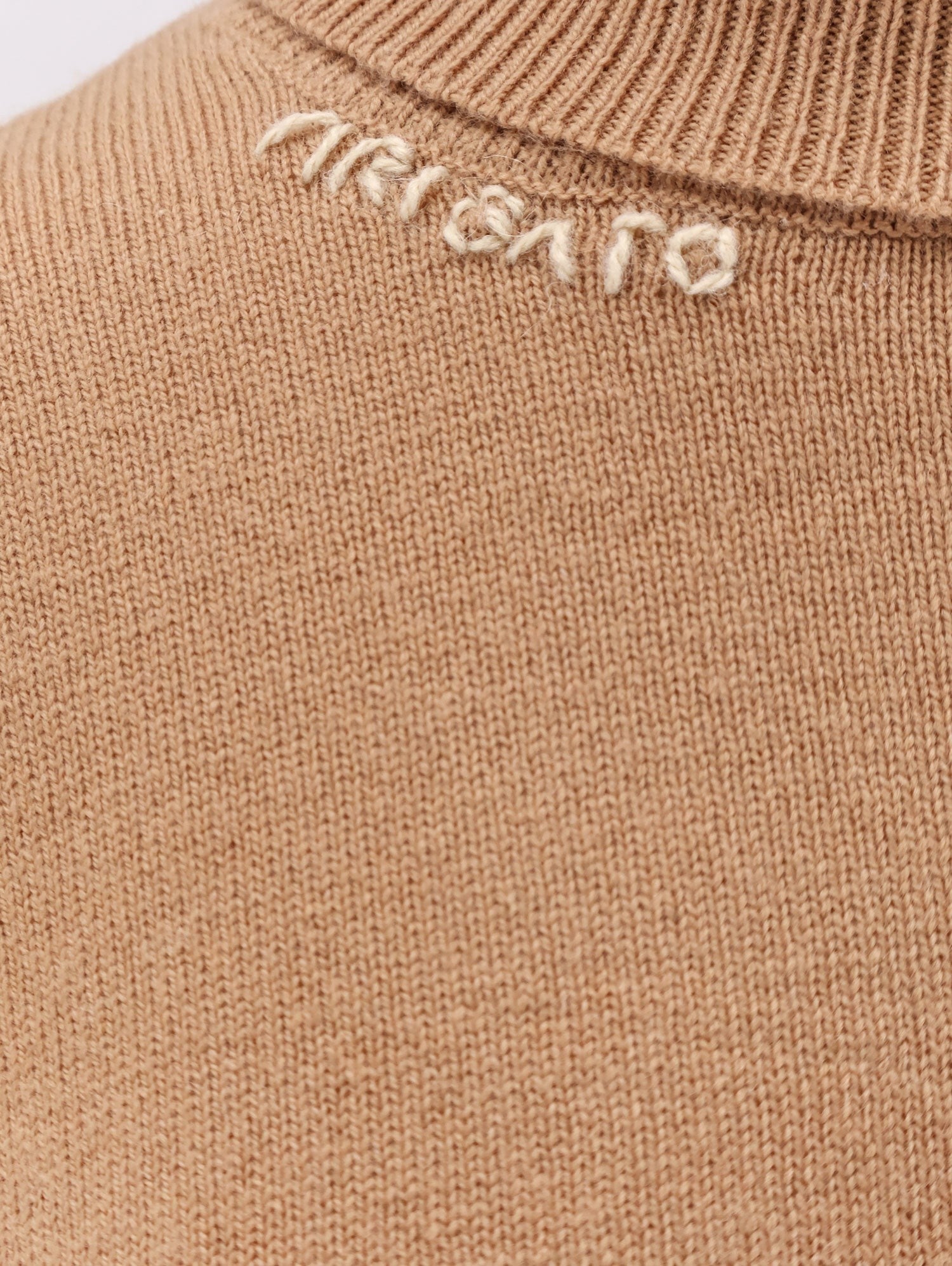 Wool blend turtleneck sweater