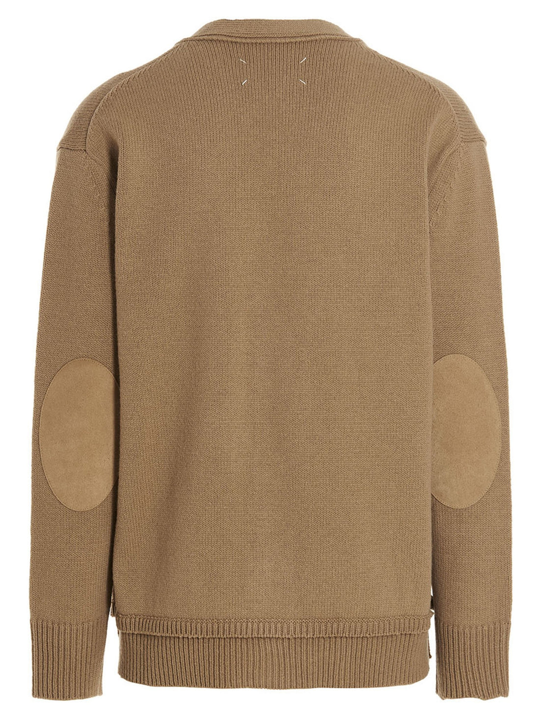 Maison Margiela - Wool cardigan beige