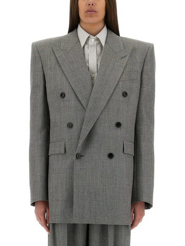 WOOL CHINÉ JACKET