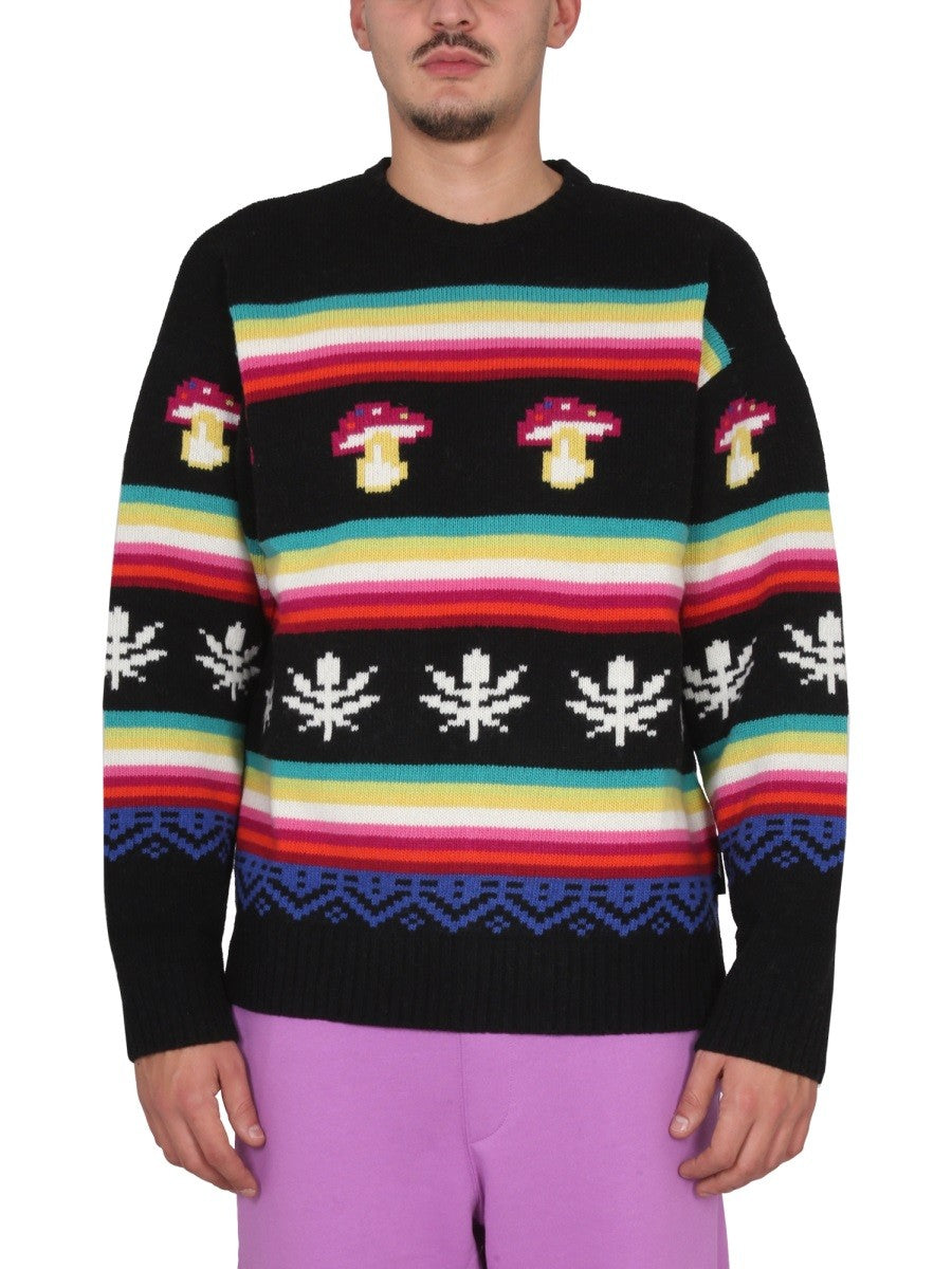 msgm - WOOL CREW NECK SWEATER wool-crew-neck-sweater_95db0429-17fe-44f7-9fa4-0394f38c6396