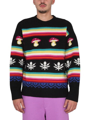 msgm - WOOL CREW NECK SWEATER wool-crew-neck-sweater_95db0429-17fe-44f7-9fa4-0394f38c6396