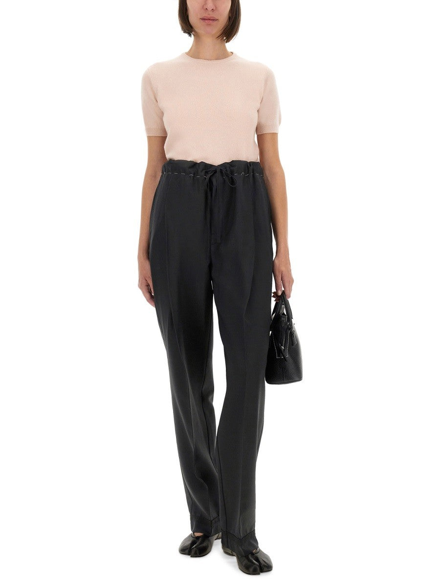 WOOL CREW NECK T-SHIRT