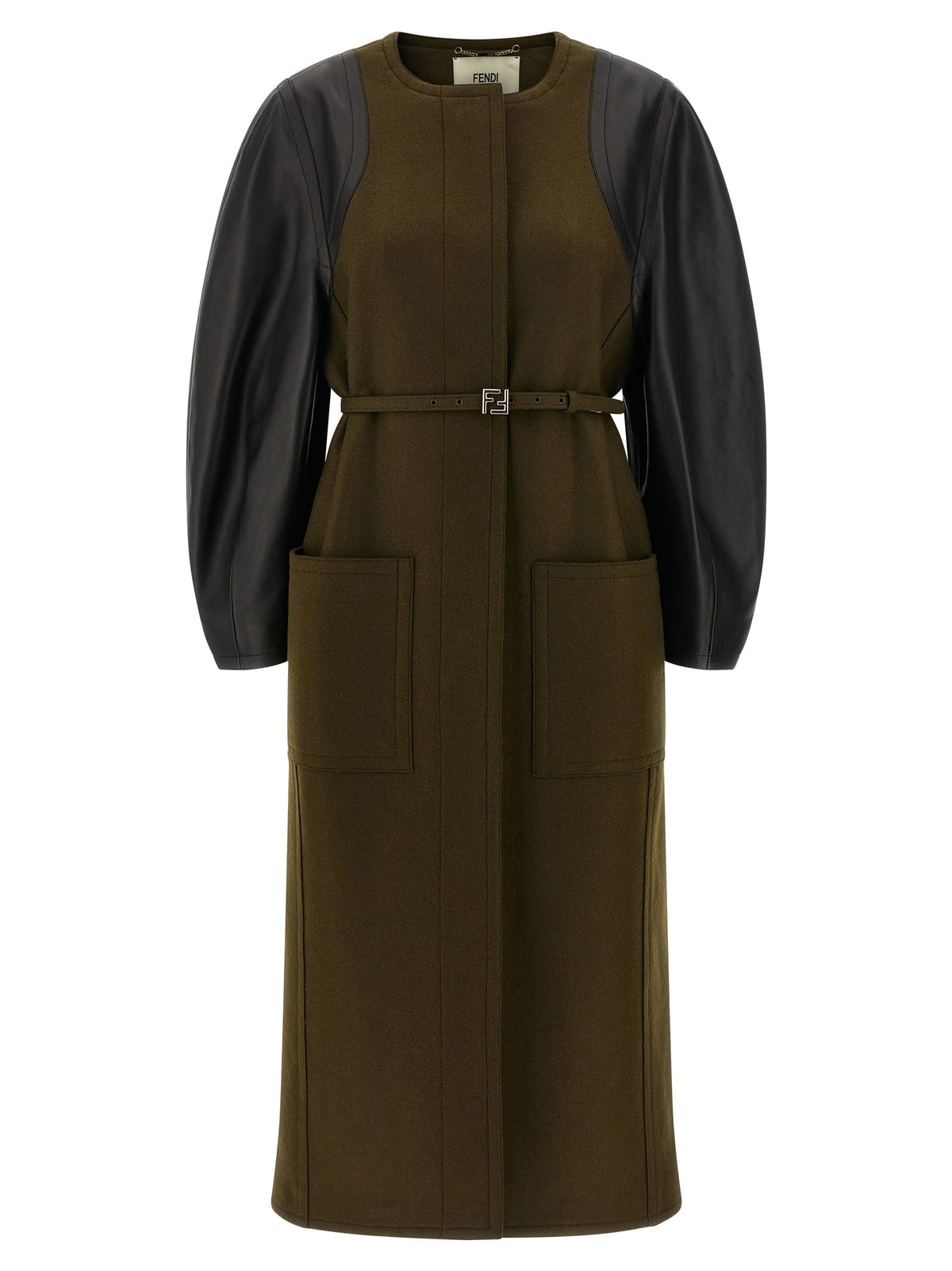Fendi - 'Wool Felt' coat wool-felt-coat