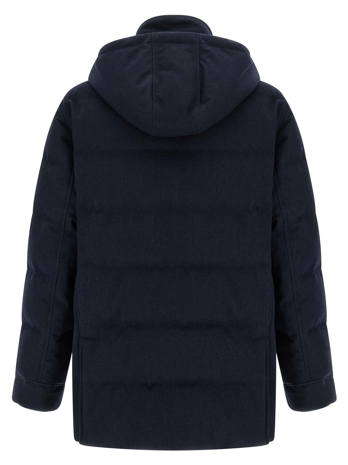 Brunello Cucinelli - Wool flannel parka