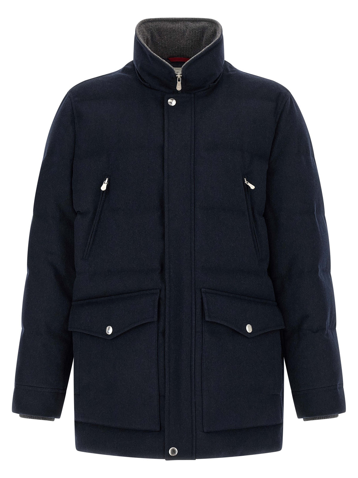 Brunello Cucinelli - Wool flannel parka