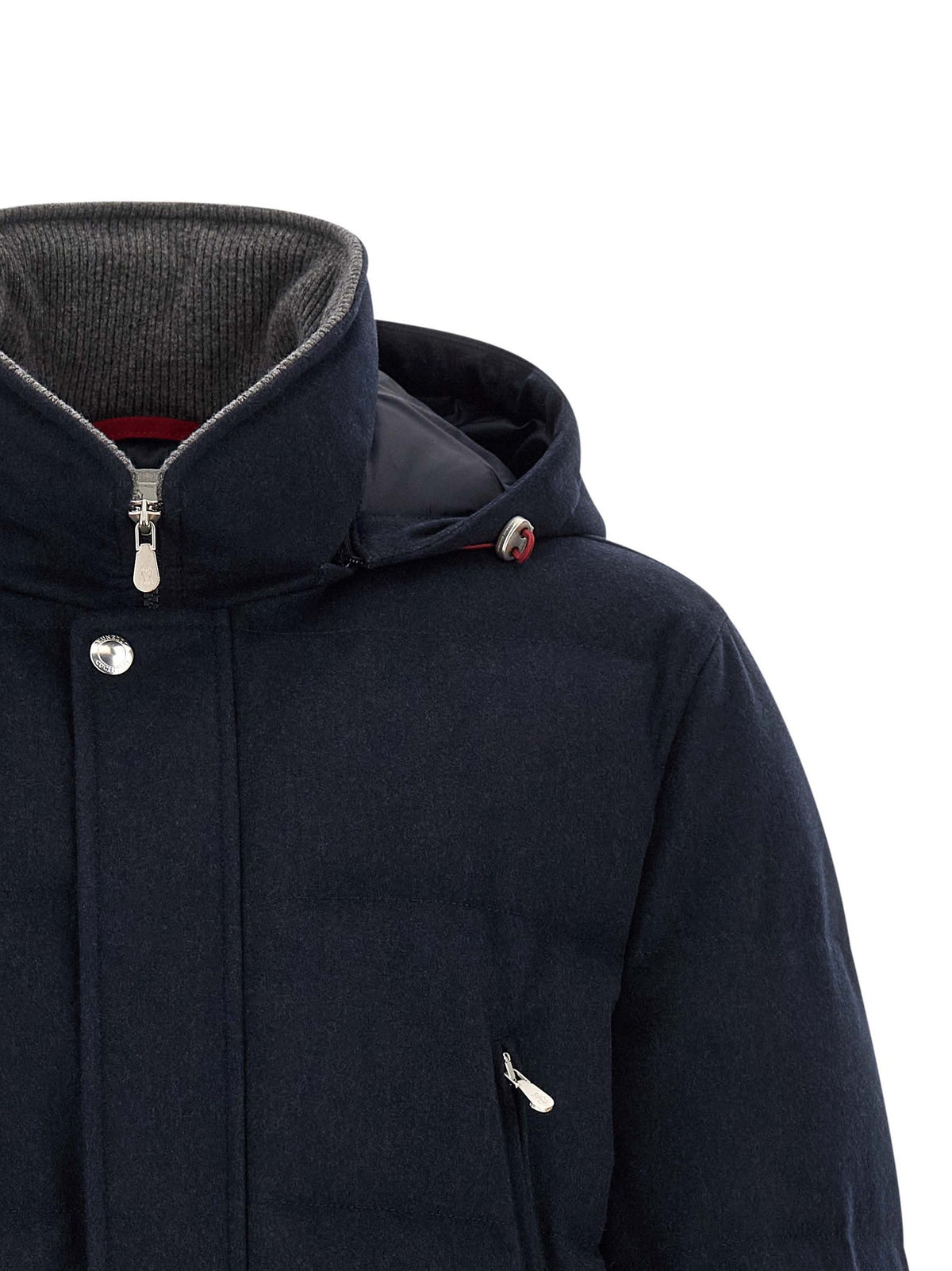 Brunello Cucinelli - Wool flannel parka