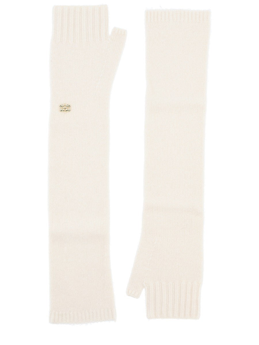 GANNI WOOL GLOVES.