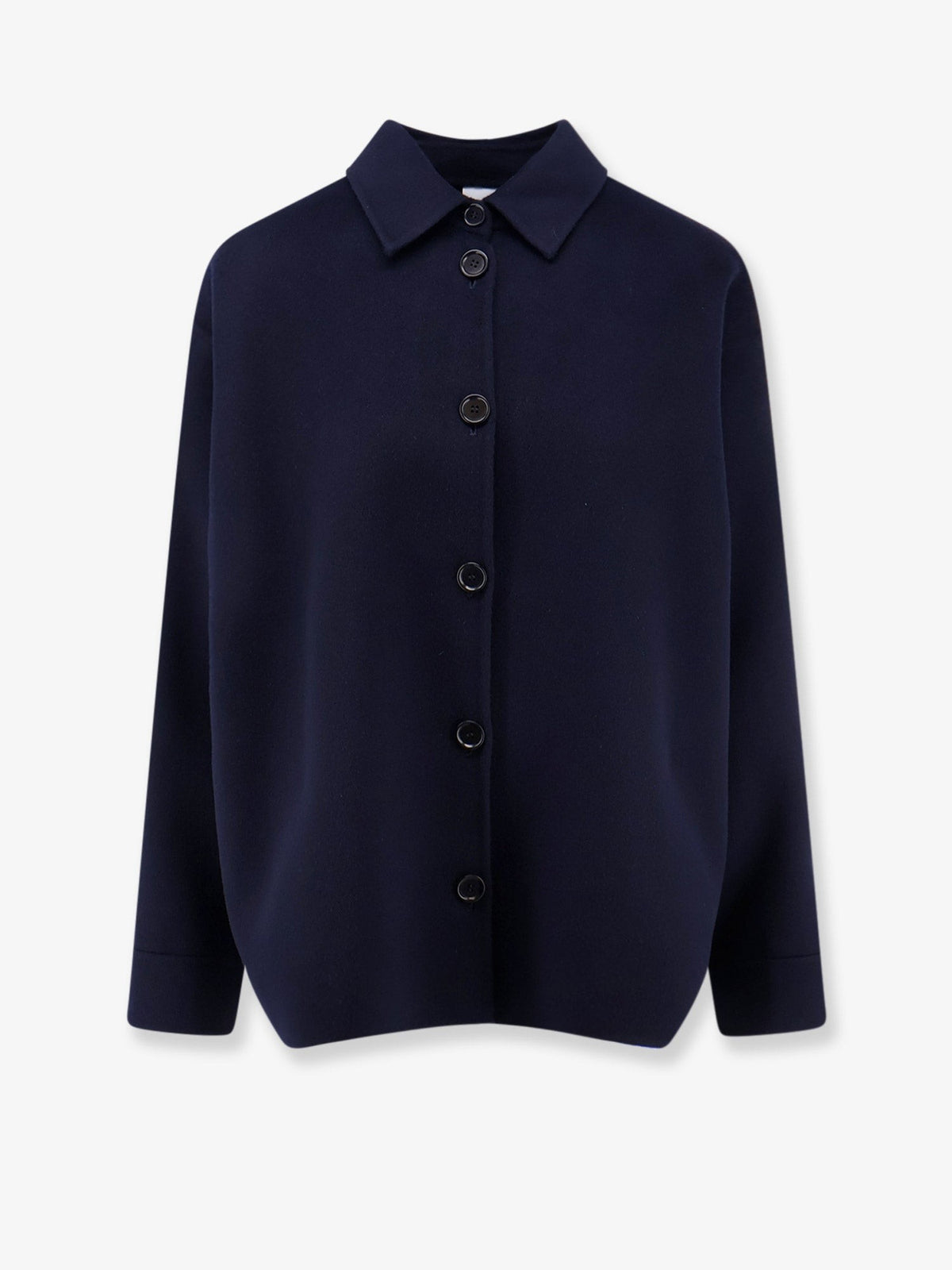 ASPESI - Wool jacket with buttons Blue