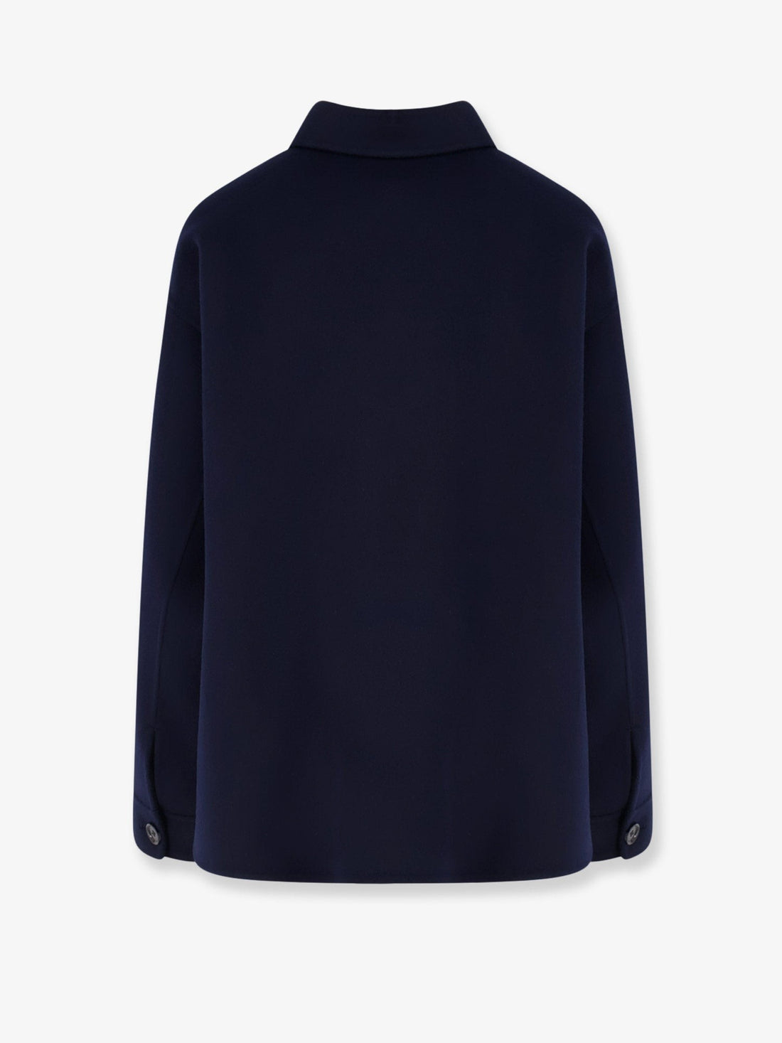 ASPESI - Wool jacket with buttons Blue